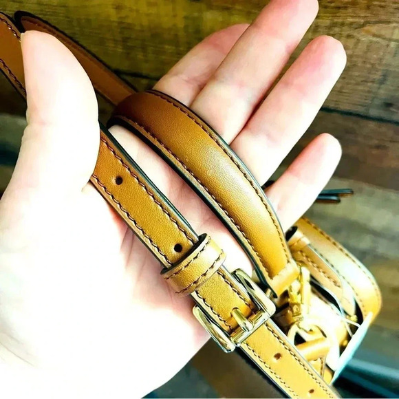 NWT Micheal Kors Medium Jet Set Pebbled Leather Crossbody - Picture 10 of 11